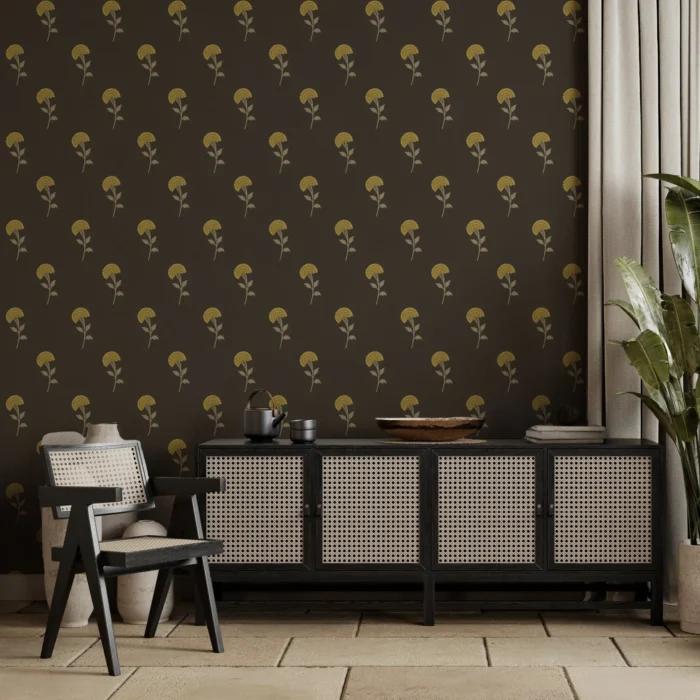 Flora Party (Brown)