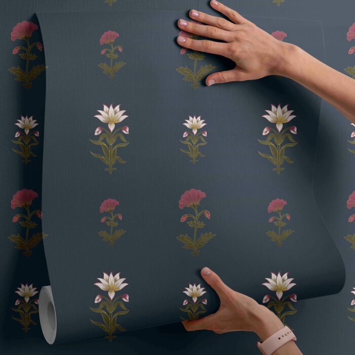 Luxury Blooms (Blue)