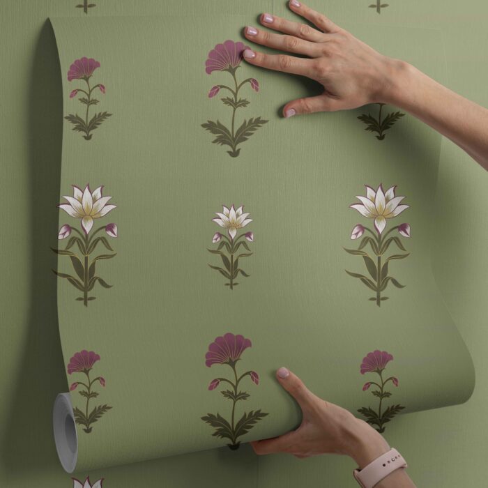 Luxury Blooms (Green)