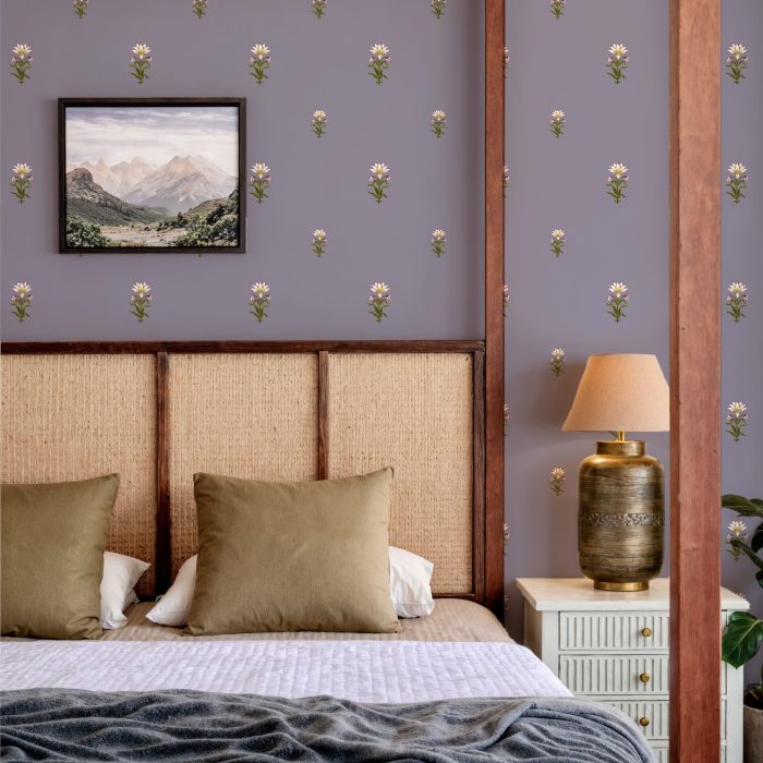 Elegance in White (Lavendar)